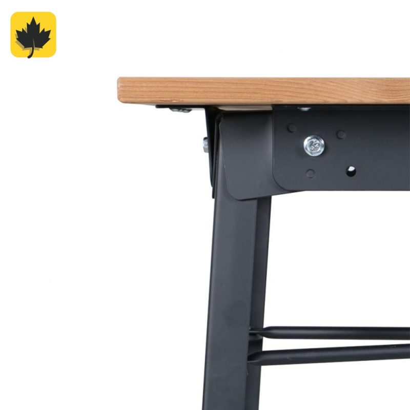سرویس میز مربع و صندلی فلزی مدل نسیم از نهال سان