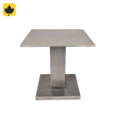 میز تک پایه مربعی مدل تمام مربع