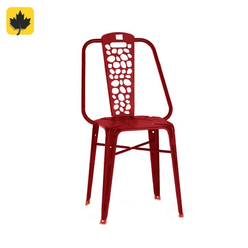صندلی فلزی طرح سنگ مدل نوید ۴۵ سانتیمتر نهال سان