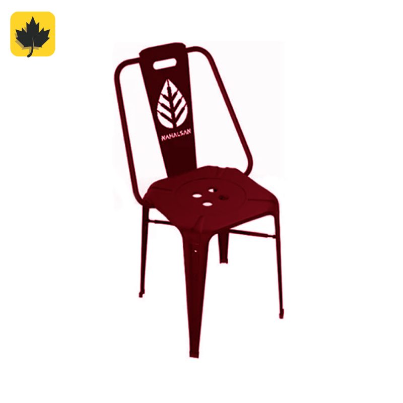 صندلی فلزی طرح برگ مدل نوید ۶۵ سانتیمتر