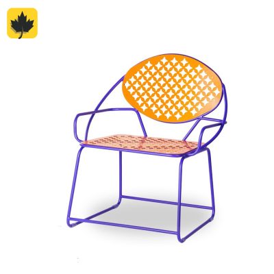 صندلی فلزی مدل پاندا دو رنگ