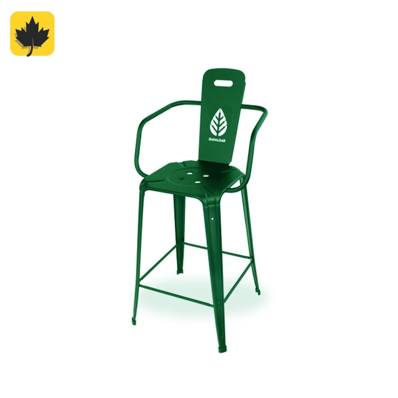 صندلی فلزی طرح برگ مدل تیام نهال سان