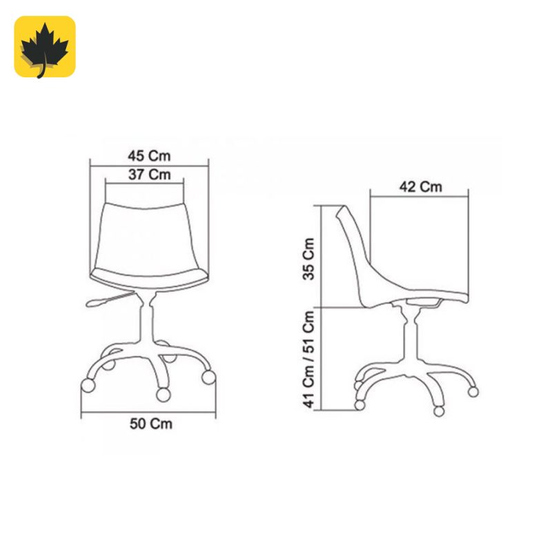 صندلی اپراتوری شل مدل P840 برند نظری
